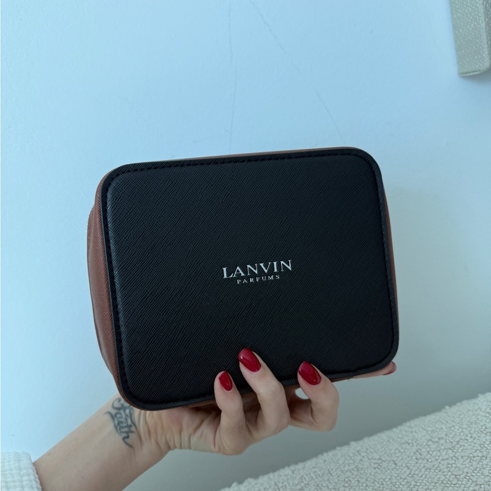 Lanvin Black and Brown Parfums Case